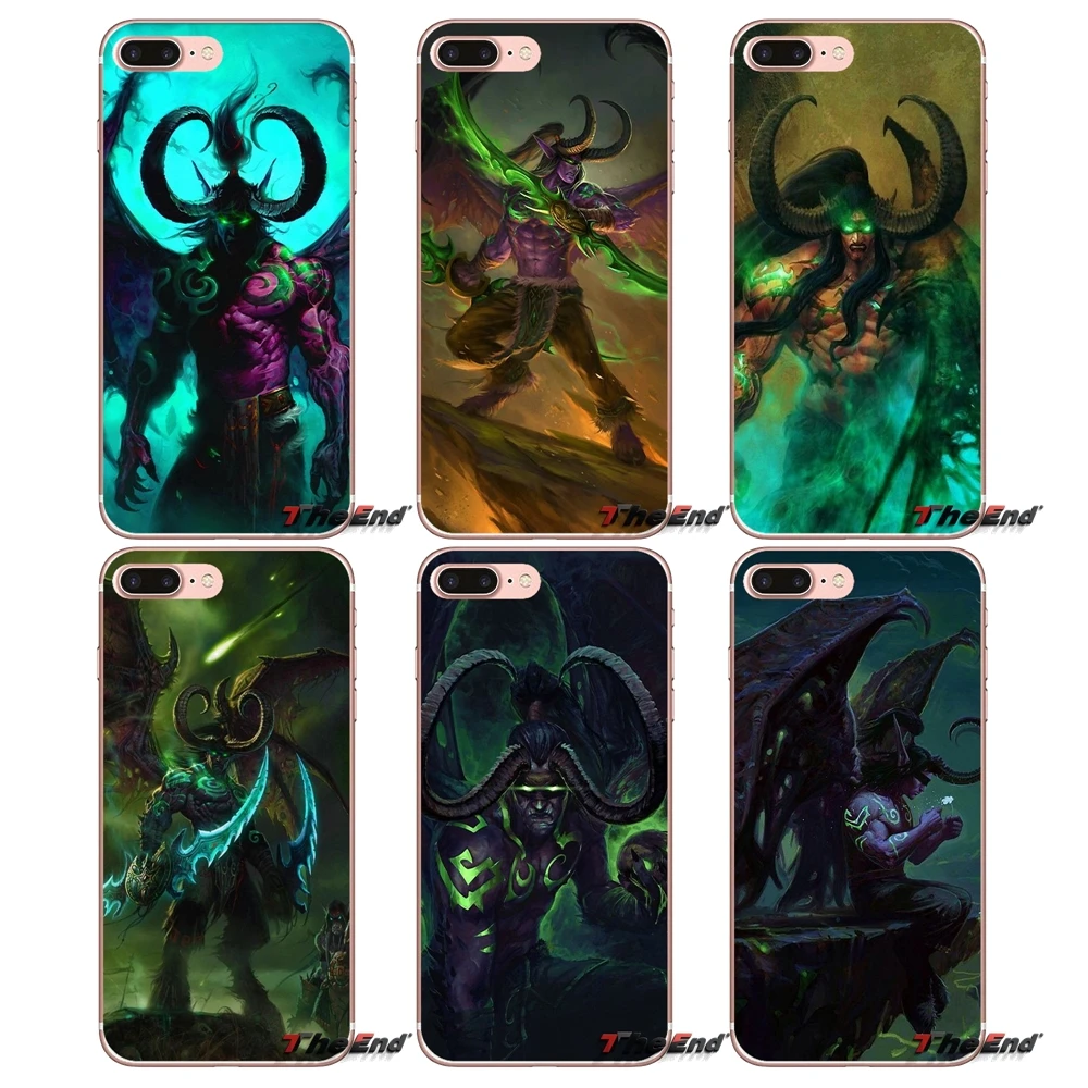 

Illidan World of Warcraft WoW Soft Case For Xiaomi Redmi 4 3 3S Pro Mi3 Mi4 Mi4i Mi4C Mi5 Mi5S Mi Max Note 2 3 4