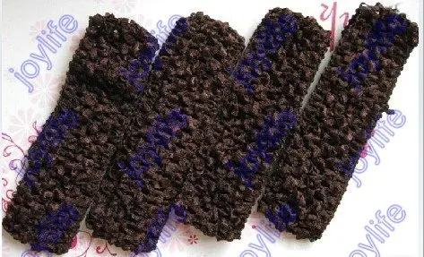 60 шт. 1," вязанные крючком повязки вафельные повязки для девочек повязка на голову