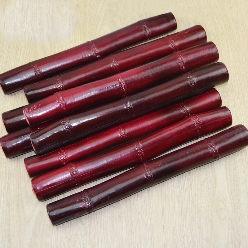 

050 Plastic imitation sugarcane red sugar cane model home display decoration
