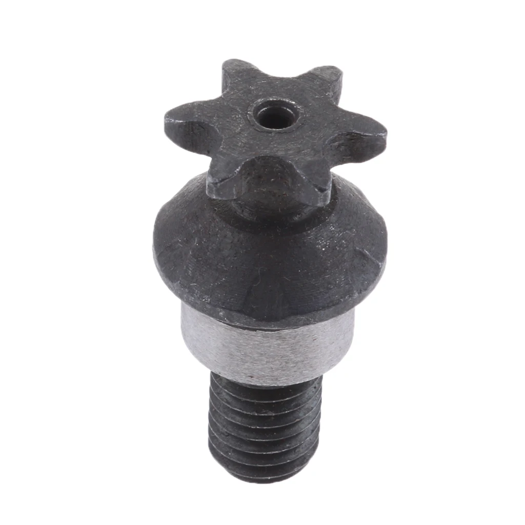 1 Pcs 6 Tooth Clutch Drum Gear Box Front Pinion Chain Sprocket For 2 Stroke 47cc 49cc Pocket Bike Mini Moto Kids ATV