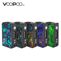 Новый оригинальный VOOPOO черный перетащить Смола 157 Вт TC Box MOD Max 157 Вт Выход без 18650 Батарея коробка модов электронных сигарет, испаритель Vape Mod