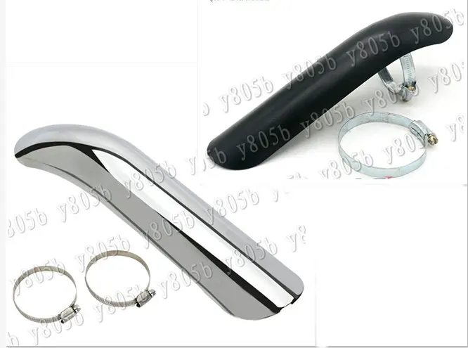 Защита выхлопной трубы мотоцикла для Honda Shadow Spirit Saber Aero ACE Steed VLX 400 600 1100 DLX VTX1300 1800 Magna