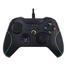 1 unids con cable usb pc game pad controller joypad joystick gamepad controlador de juegos de vibración de choque de control para xbox one l3fe