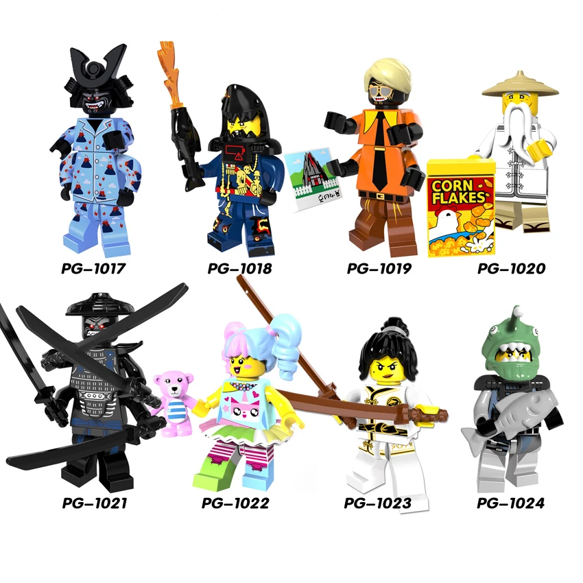 Строительные блоки ниньяго игрушки для детей совместимы с legoINGly мастер ниндзи Wu