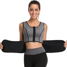 Для Похудения Талии Тренажер для женское неопреновое сауна костюм Спортивная рубашка для похудения моделирующий ремень с карманом для тела