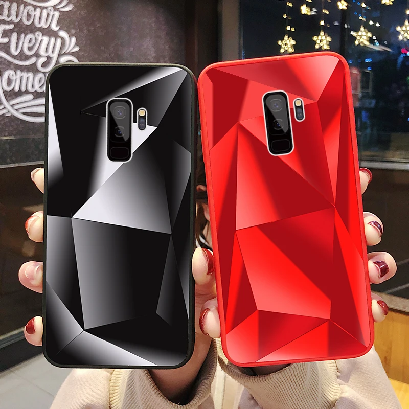 3D алмазный зеркальный чехол для Samsung Galaxy J3 J5 J7 2016 2017 J4 J6 J8 A7 A8 A6 Plus 2018 S8 S9 S10 S10e