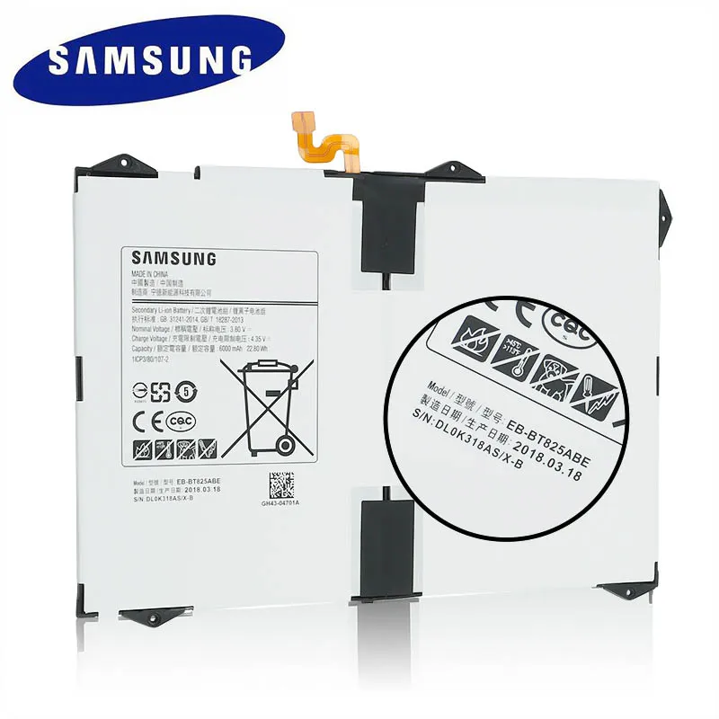 Для samsung Galaxy Tab S3 9,7 дюймов SM-T825C T820 T825 батарея samsung батарея для samsung EB-BT825ABE батарея+ Инструменты