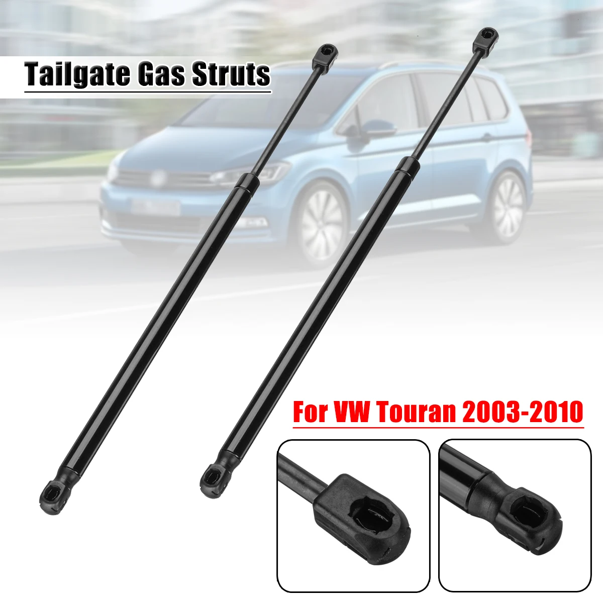 

2x Rear Tailgate Boot Lifter Supports Gas Struts For VW Touran 2003-2010 1T0827550C