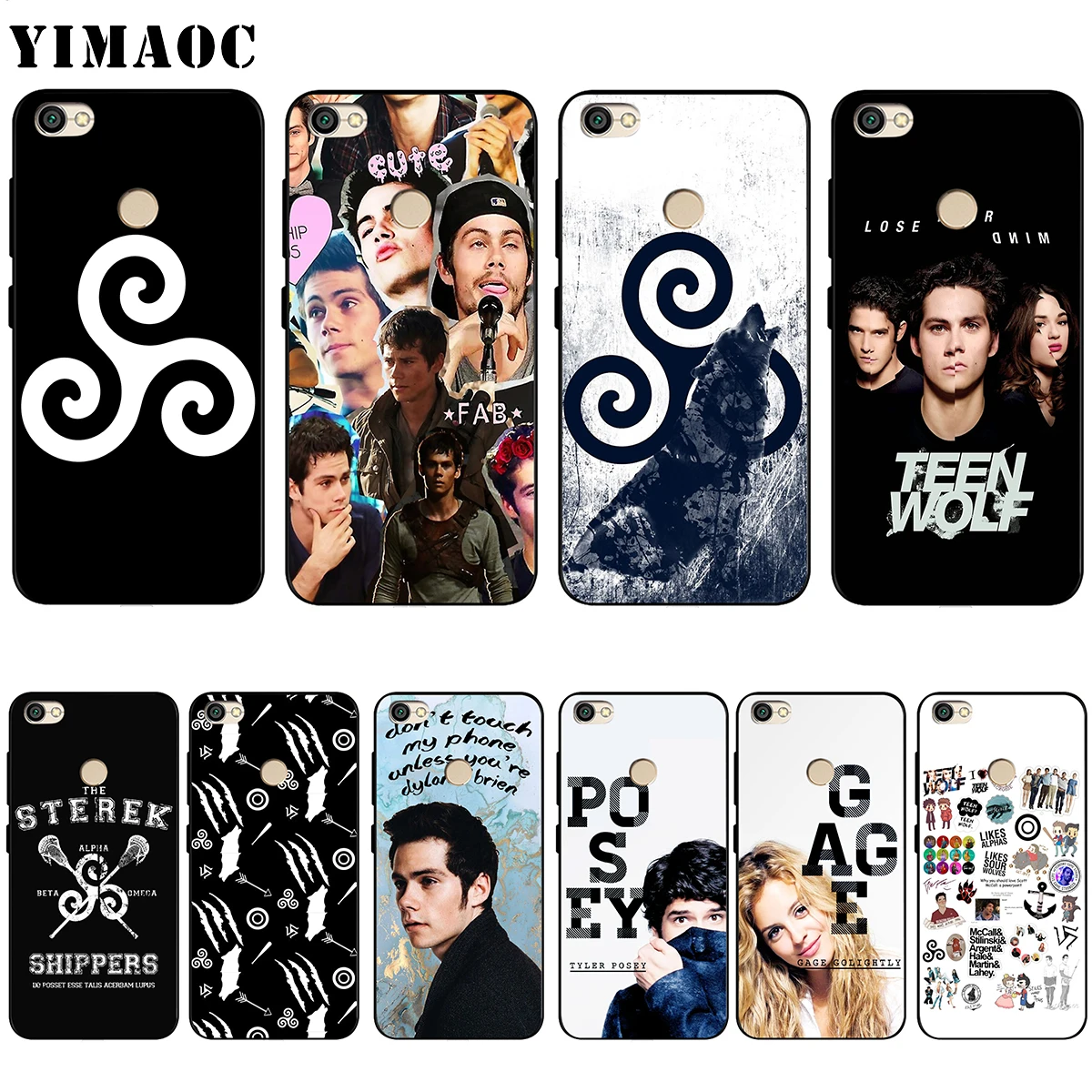 Силиконовый чехол YIMAOC Teen Wolf Dylan Obrien Tyler Posey для Xiaomi Redmi Note 4 4x 4a 5 5a 6 8 Pro Prime Plus |