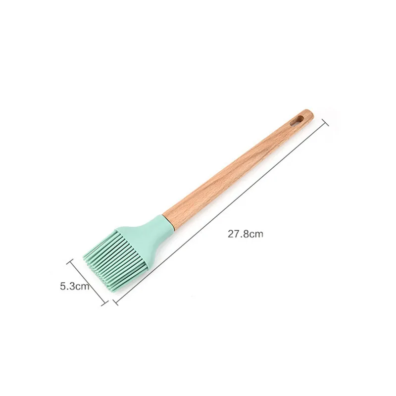 6Pcs/Set Silicone Cooking Tool Sets Egg Beater Slotted Spoon Spatula Oil Brush Kitchenware Kitchen Utensils Sets Accessories 6Pcs/Set Silicone Cooking Tool Sets Egg Beater Slotted Spoon Spatula Oil Brush Kitchenware Kitchen Utensils Sets Accessories