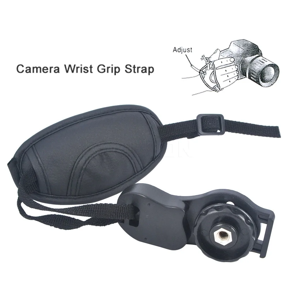Универсальный PU SLR/DSLR кожаный ремешок на запястье для Canon EOS Nikon sony Olympus чехол для портативной камеры