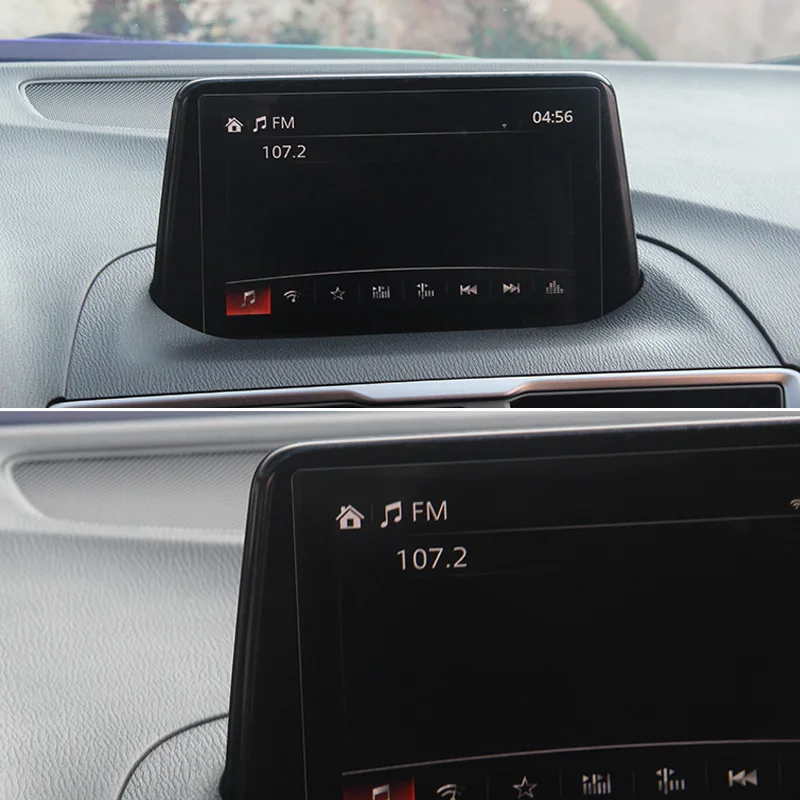 Vtear для мазда Mazda 3 Axela 2018 2019 GPS Навигация экран стальной материал Защитная пленка