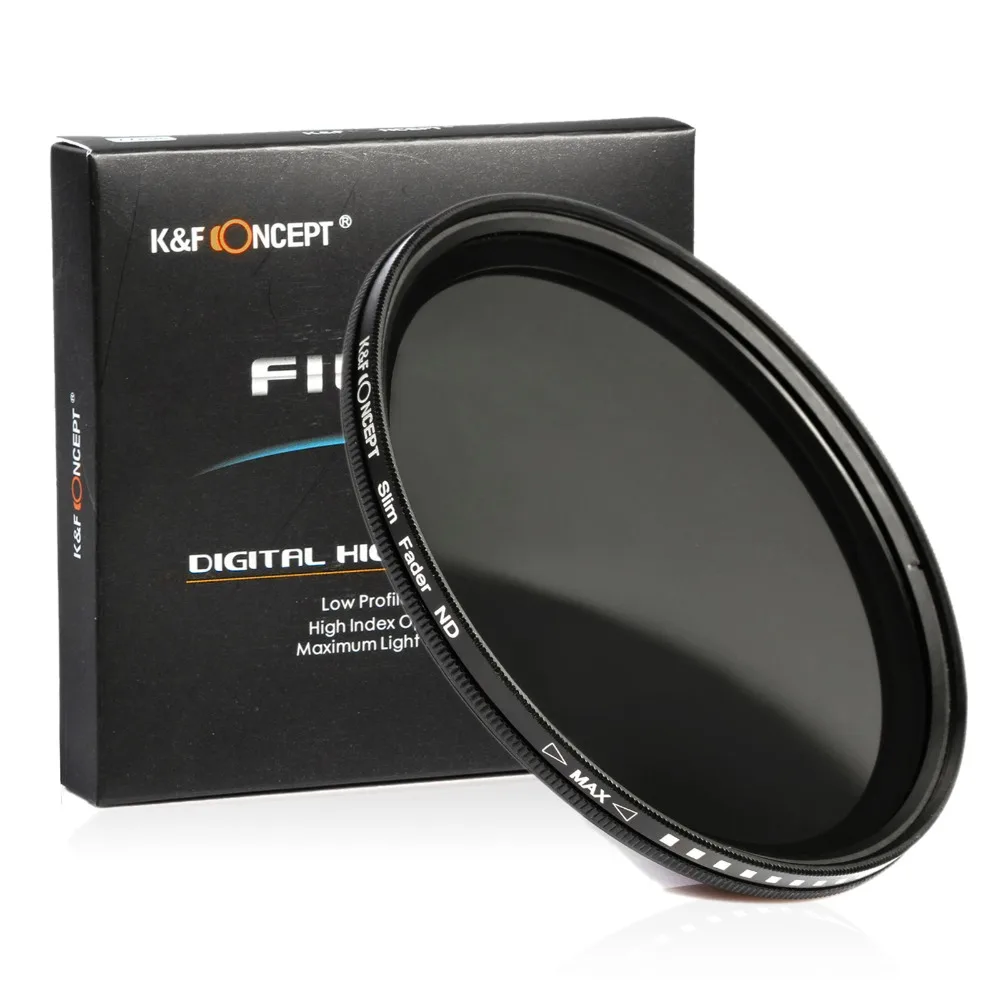 37mm Slim Fader Variable ND2 To ND400 Photography Filter Adjustable ND
