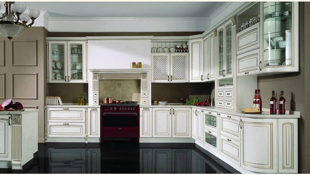 Luxurious Classical Kitchen Cupboards Cupboard Aliexpress