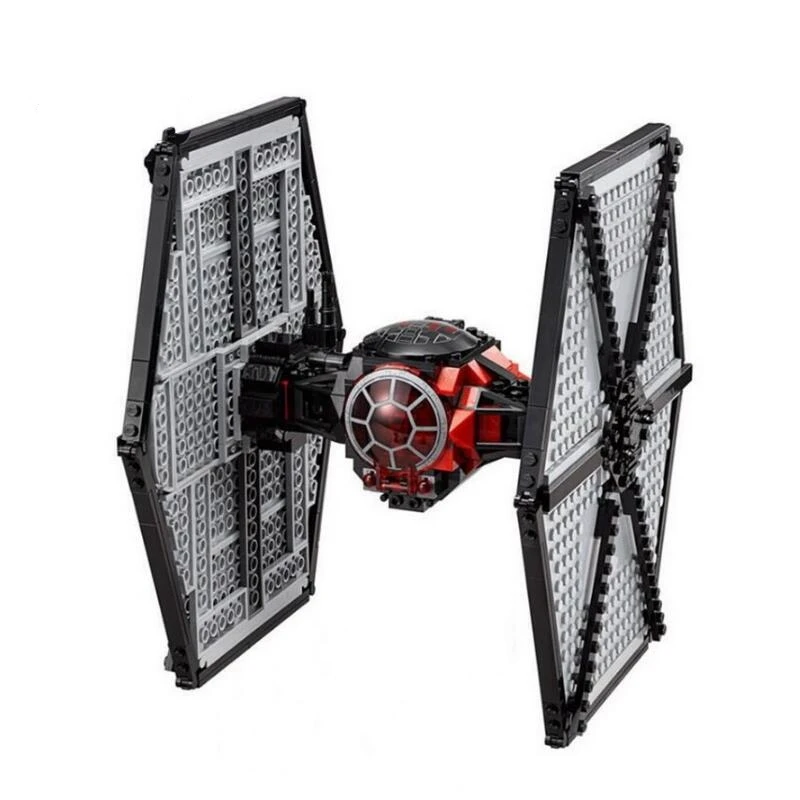 Космический корабль Звездные войны первый заказ Императорский TIE Fighter fit Звездные войны фигурки Строительные блоки Кирпич детская игрушка