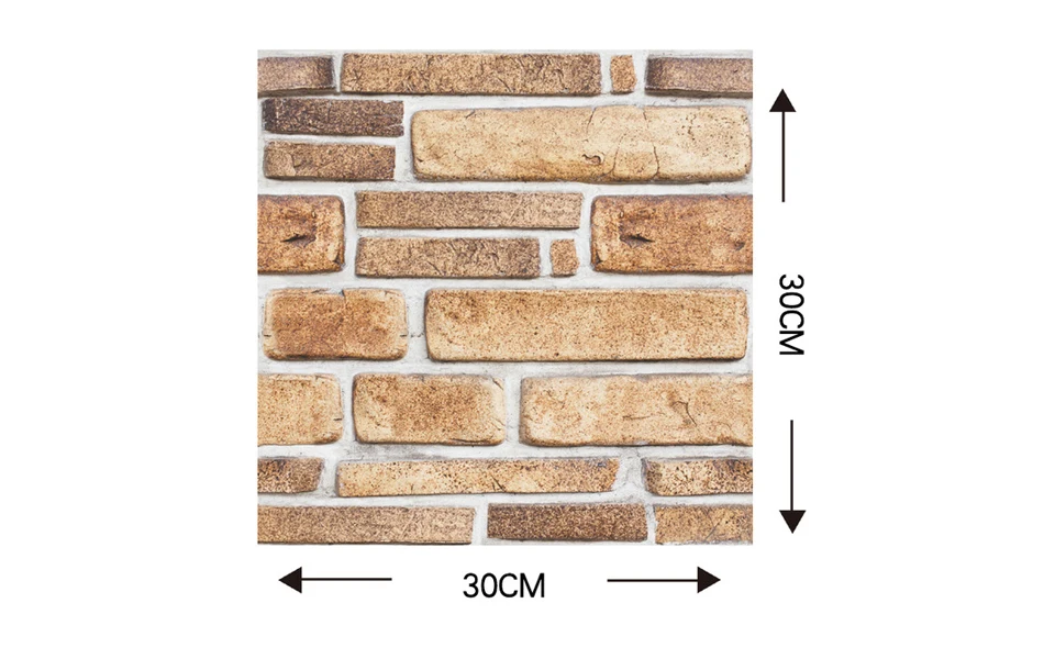 Винтажный Декор кирпичные 3D стеновые панели ПВХ самоклеющиеся обои для кухни щитки плитки гостиной обои домашний декор