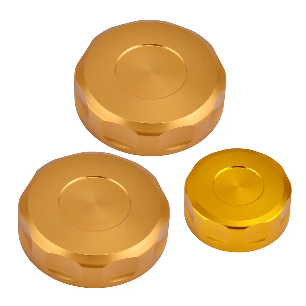 H2CNC Front Brake Clutch Rear Brake Master Cylinder Reservoir Covers Caps Billet Cases Set For Honda CB1000R 2011-2017 CB 1000R
