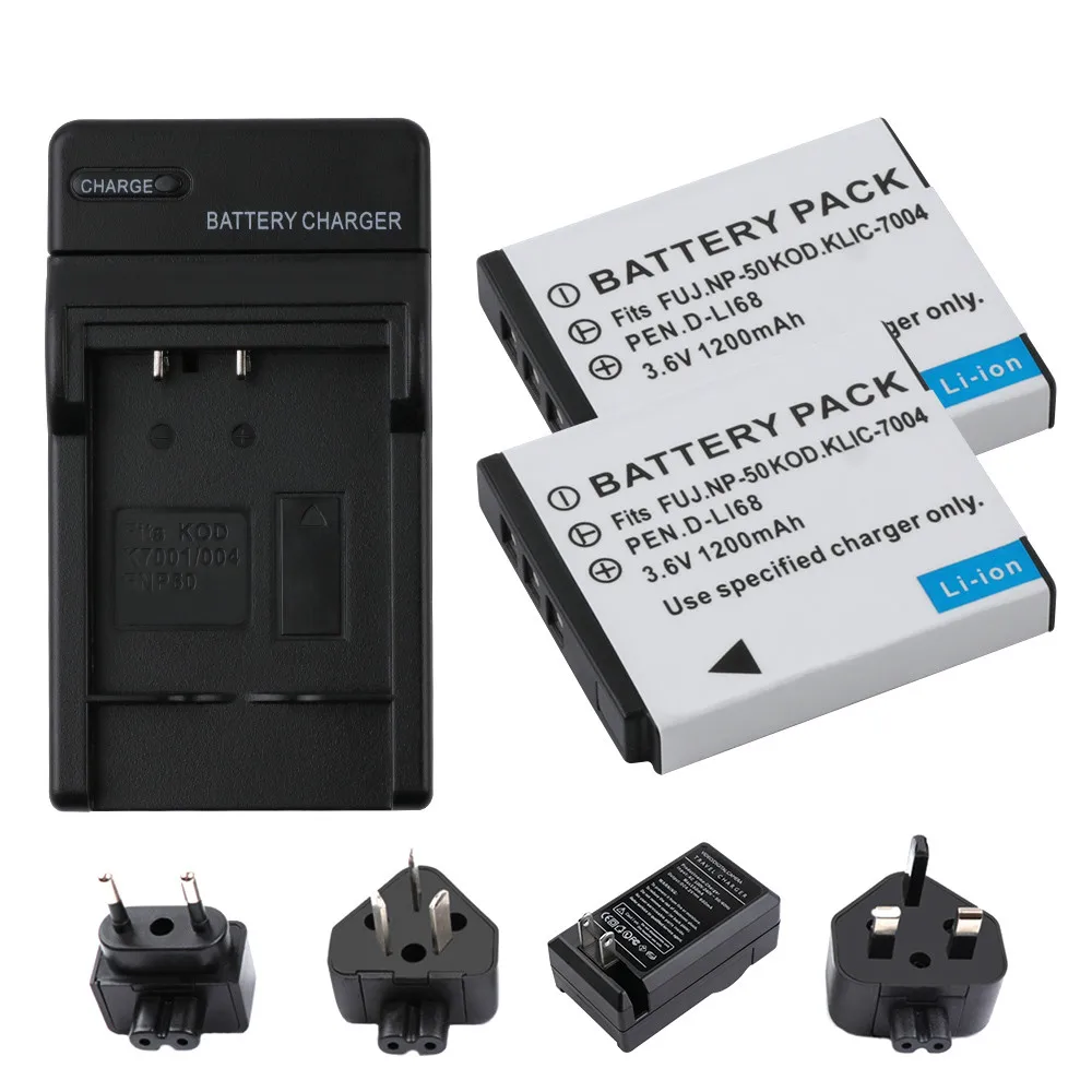 Cargador De Batería Para Fujifilm Fuji NP-50 Finepix F50fd F60fd F80EXR 3D W3 Real