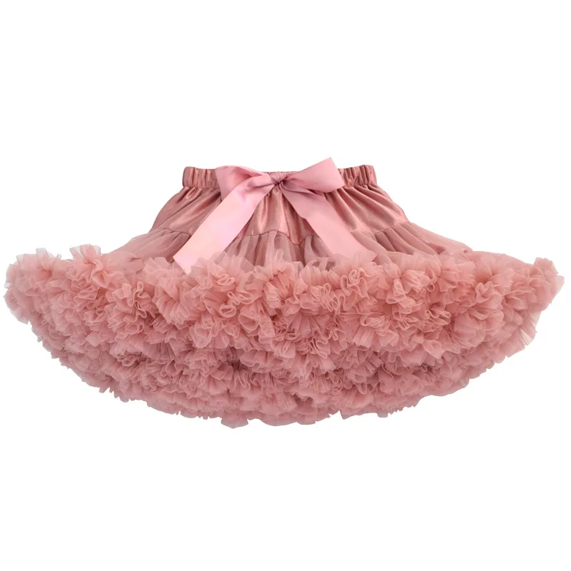 Baby Girls Tutu Skirt Fluffy Children Ballet Kids Pettiskirt Baby Girl Skirts Princess Tulle Party Dance Skirts Toddler Skirts - Цвет: 20