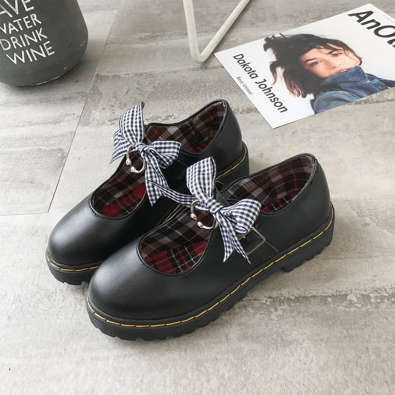 04 Harajuku Rétro Nouvelle 06 En Classique Petites Sauvage Chaussures Plates coréen Vent Cuir Simples 05 03 2018 Collège Décontractées 02 Étudiants Pour Femmes 01 1d70nq7w