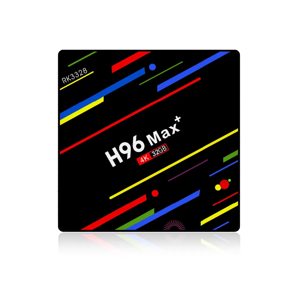 H96 Max Plus tv Box 2,4G/5G Wifi Android 9,0 RK3328 четырехъядерный BT 4,0 Google Play Smart tv USB3.0 H.265 4K Youtube Netflix