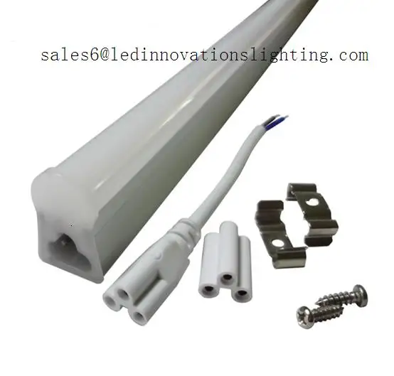 

Free Shipping 600mm 80Ra 8W 720lm T5 Integrative LED Tube No dark area for ornament Can connect 30M directly