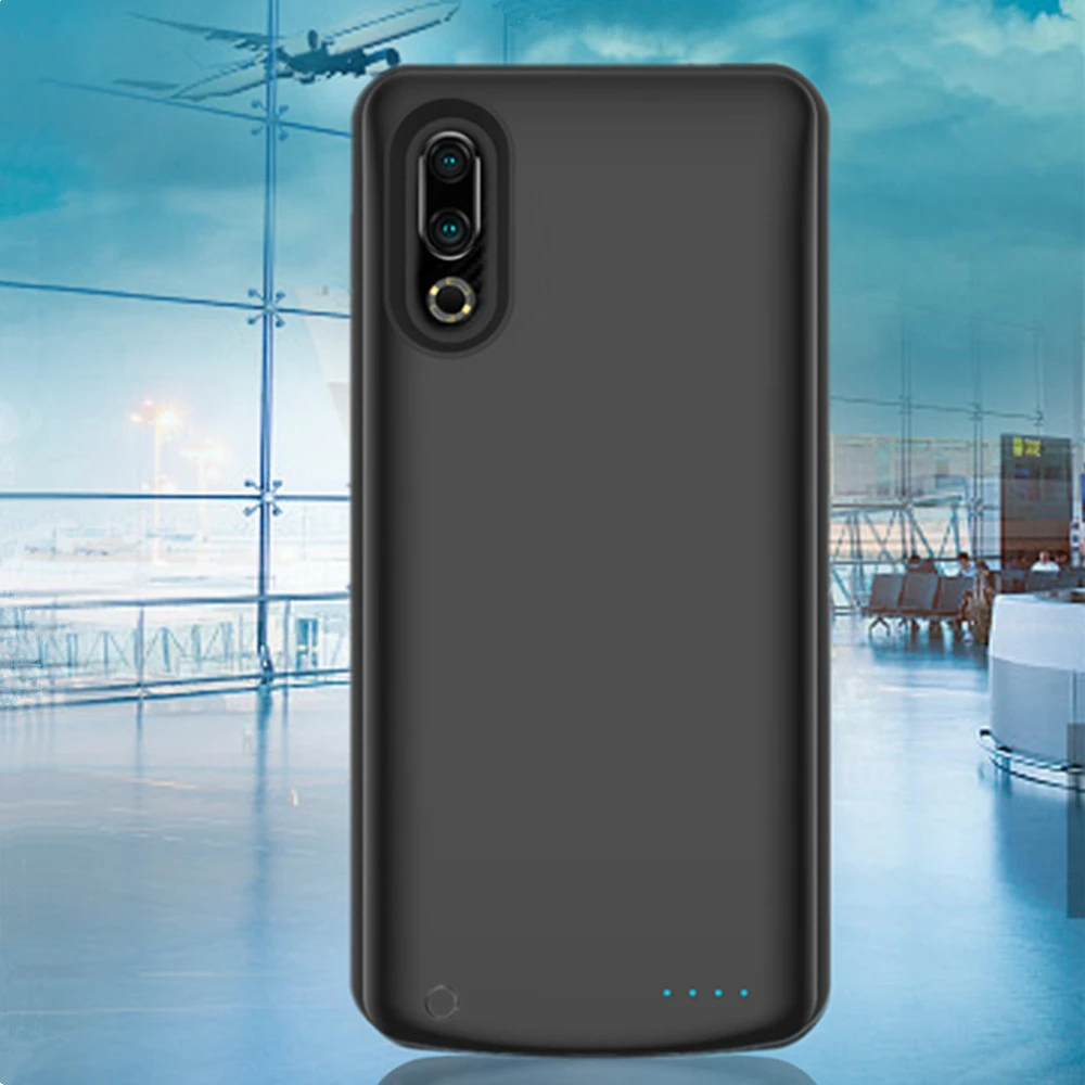 Чехол с зарядным устройством NTSPACE для MEIZU 16s чехол портативным аккумулятором 6500