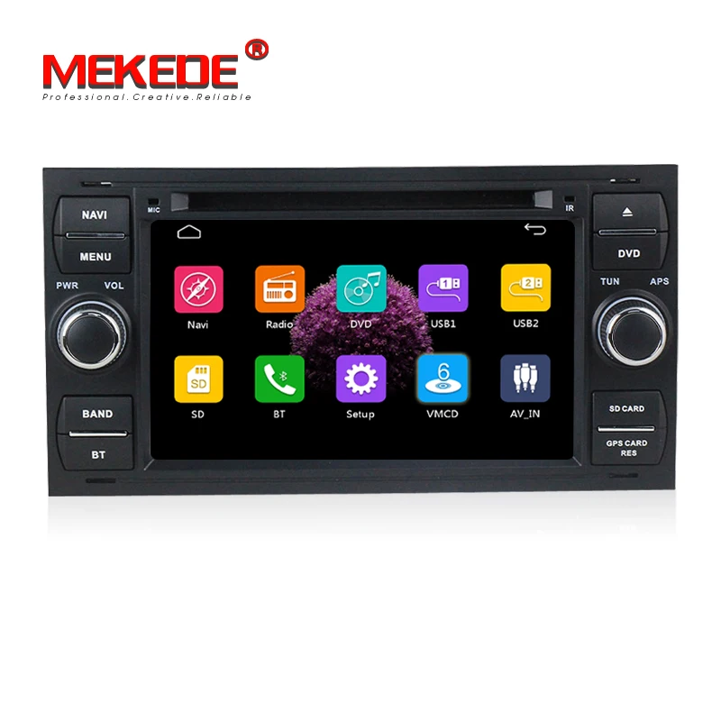 

Capacitive screen Car Radio DVD GPS player For ford C-Max Connect Fiesta Fusion Galaxy Kuga Mondeo S-Max Focus with radio BT