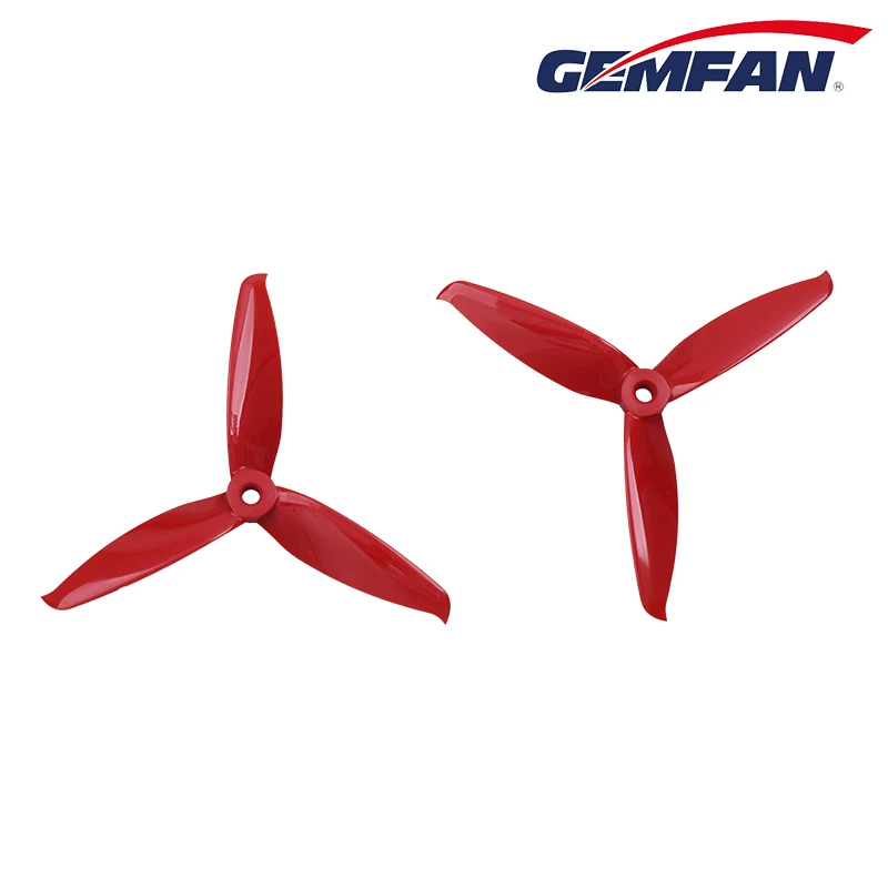 

2pairs Gemfan 5152 Plastic 3 Blade CW CCW Propeller Prop Compatible 2205 Brushless Motor for FPV Racing Drone