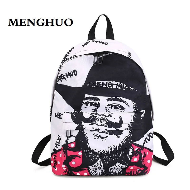 MENGHUO 2017 новые модные женские рюкзаки Оксфорд школьные для девочек сумки
