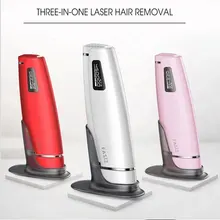 Дропшиппинг удаление волос диодный лазер Мини Портативный Эпилятор Depilador для лица перманентное устройство для удаления волос все тело