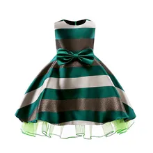 BibiCola/летнее платье для девочек Детские вечерние платья без рукавов на свадьбу для девочек, детское цветное платье принцессы для девочек canonicals