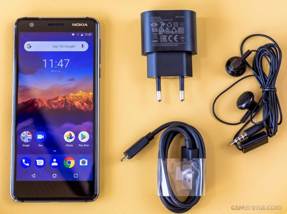Индийская версия NOKIA 3 1 ram 3g rom 32G (Nokia 2018) 5 2 дюймов 18:9 HD экран Android 9 OS MT6750N