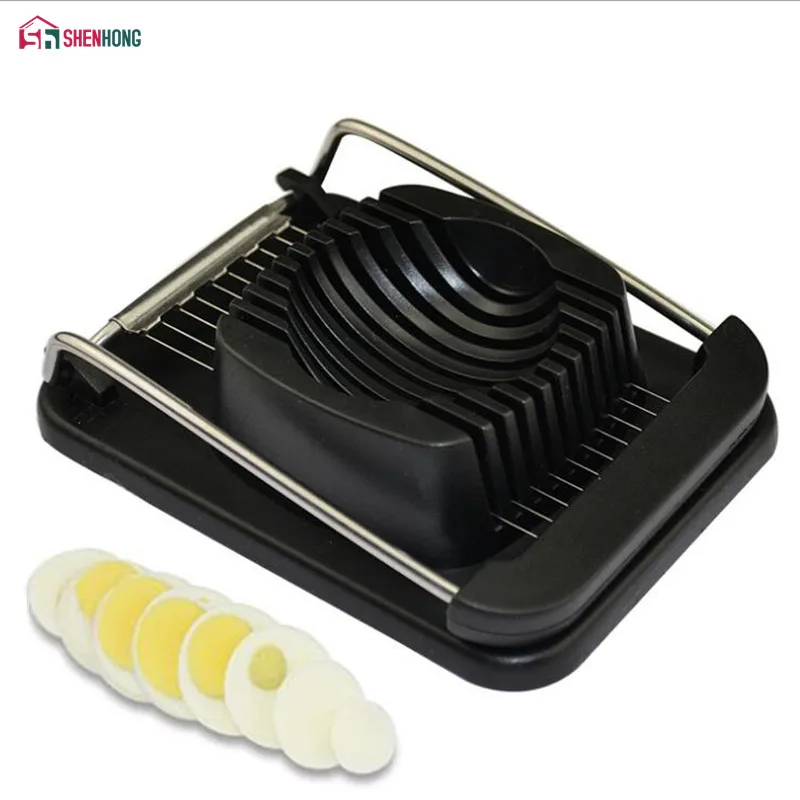 

SHENHONG Multifunction Wheat Straw Cut Egg Slicers Tools Dividers Preserved Egg Splitter Cut Eggs Kitchen Essential Cooking Tool