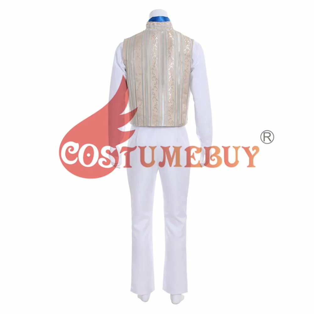 Costumebuy изготовленный на заказ фильм Золушки платье Принц очаровательный костюм полный Seyt наряд взрослых мужчин партии Косплей Костюм