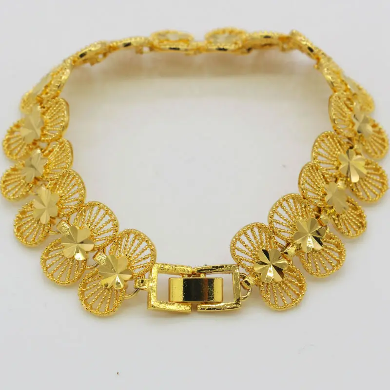 

NEW Ethiopian Bracelet for Women Gold Color Charm Bangle JewelryArab/Egypt/Turkey/Iraq/Middle East Items