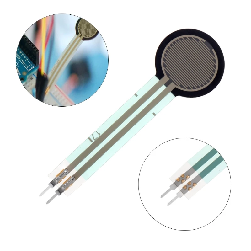 

FSR402 0.5" Film Force Sensitive Resistor Force Sensor 0g~10kg