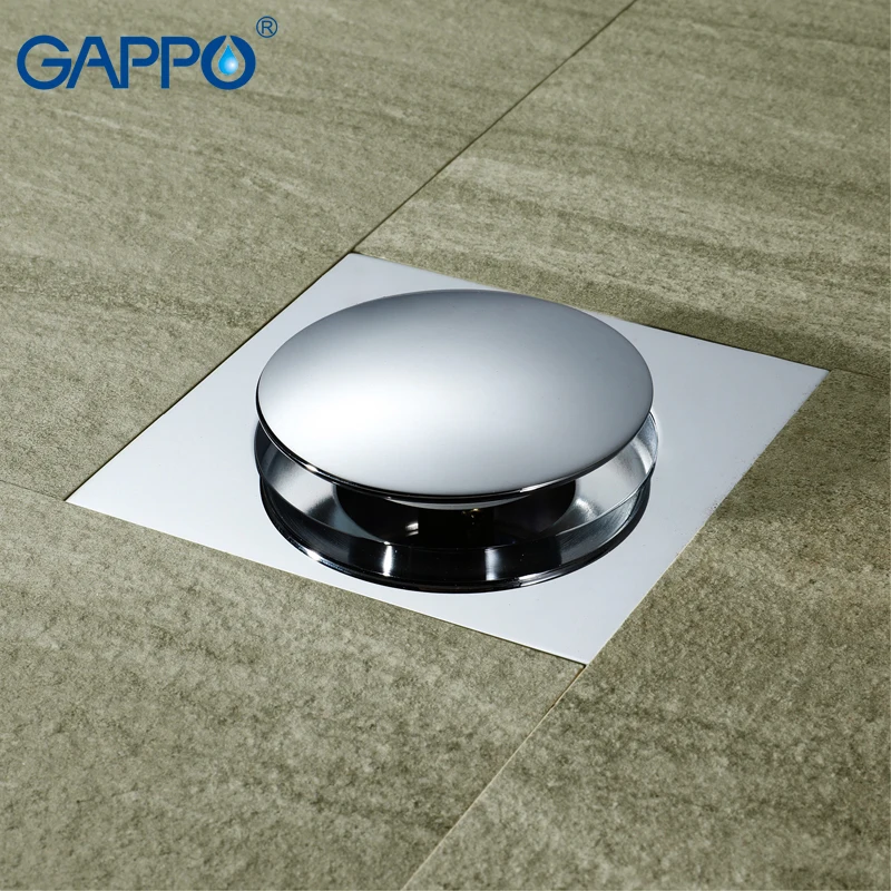 

GAPPO drains square Anti-odor Bathroom Toilet Floor Drains shower room drain strainer Bathroom shower drain covers