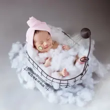 Новорожденный реквизит для фотосессии корзина креативный реквизит для ванной детский фотопомощник рамка полнолуние изображение ребенка