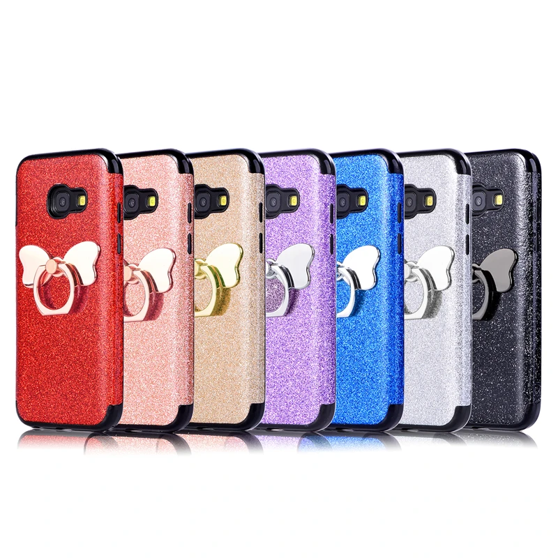 

Phone Cover for Huawei P9 P8 P10 Lite P20 Pro Case Silicone Soft Cover for Huawei P20 Lite/Pro Glitter Bling TPU Cases With Ring