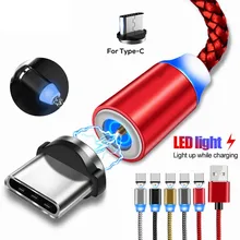 USB 3.0 Type C Magnetic Cable Mobile Phone Fast Charger Magnet Charge Wire for Samsung Galaxy A30 A20E A40 A50 A70 S8 S9 S10 M40
