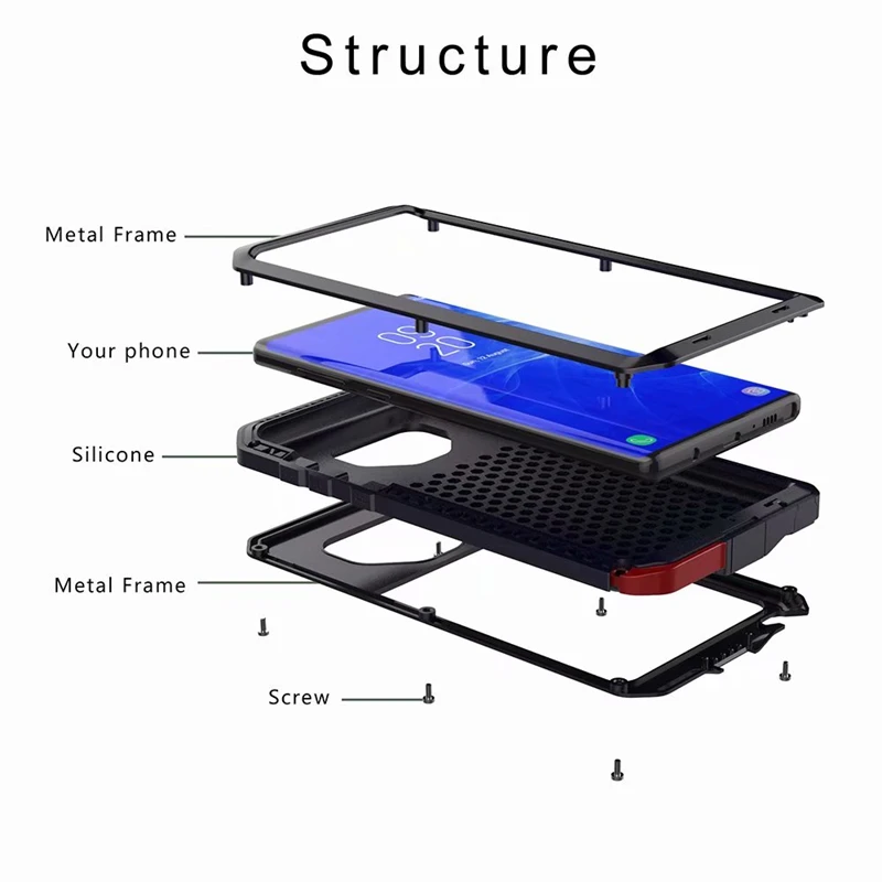 Aluminum Case for samsung note 9 (22)
