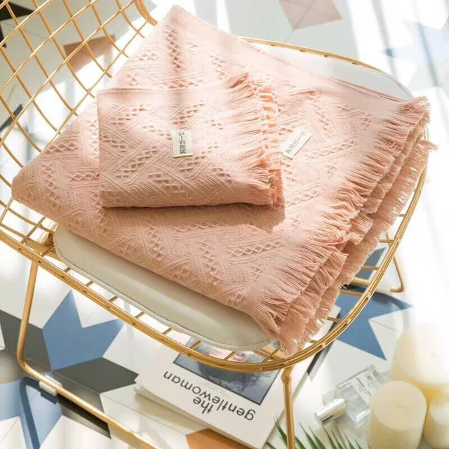 Tassel towel set (2pcs) breathe freely 100 cotton Nordic tassel beach towel 70*140cm Turkey craft gift summer towel soft new cheap Machine Washable Stripe Woven Square 15s-20s Plaid xs008 0 40KGS Yovepii grey beige coffee pink Towel set 1pc shower towel 1pc wash towel 1pc face Tassel towel set (2pcs) breathe freely 100 cotton Nordic tassel beach towel 70*140cm Turkey craft gift summer towel soft new cheap Machine Washable Stripe Woven Square 15s-20s Plaid xs008 0 40KGS Yovepii grey beige coffee pink Towel set 1pc shower towel 1pc wash towel 1pc face