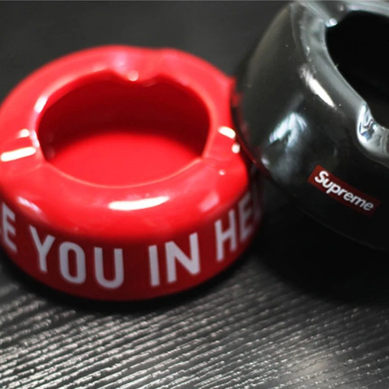 supreme see you in hell ashtray