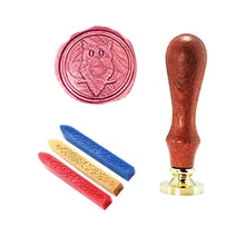 Подпись индивидуальная восковая печать штамп сова