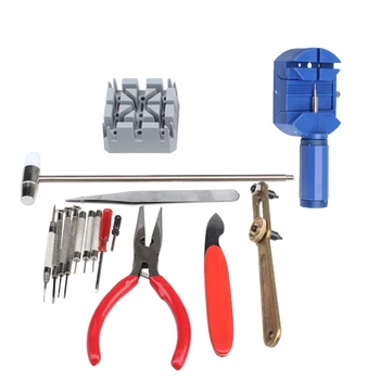 

16 pcs Watch Repair Tool Set Repair Set Tool Kit Multi-usage Tool Kit for Watch Smartphone Computer Repair DA