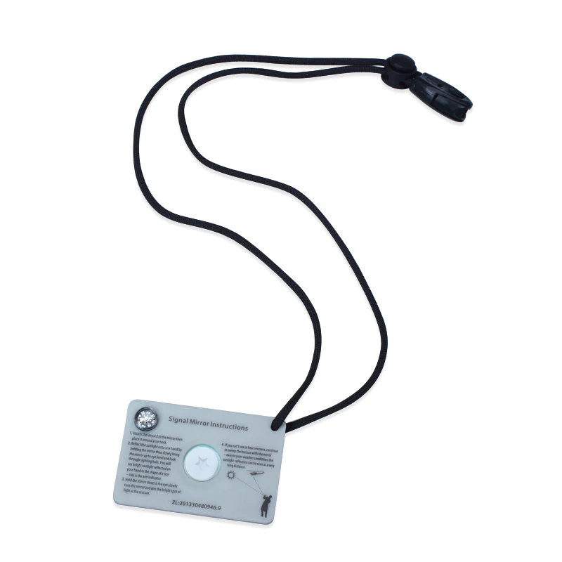 Multifunctional Survival Emergency Rescue Signal Mirror Outdoor Tool  (3)