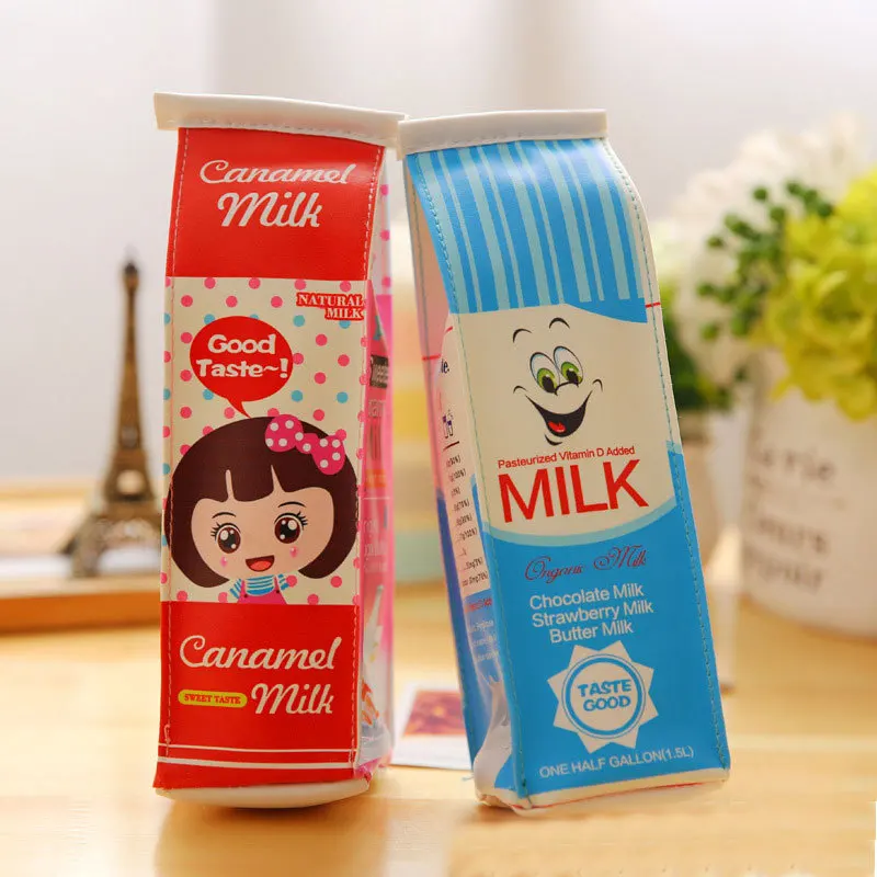 Пенал для карандашей Escolar Milk Estuche Escolar Kalem Kutusu Pencilcase Estuches Para El Colegio для школьной коробки Lapices Bag