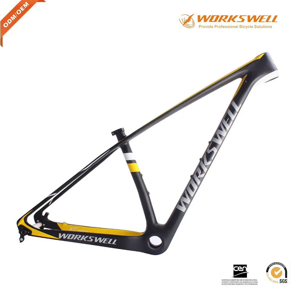 WORKSWELL, новинка, MTB, карбоновая рама, UD, матовая, 29er, рама для горного велосипеда, супер светильник, 142*12, рама для велосипеда