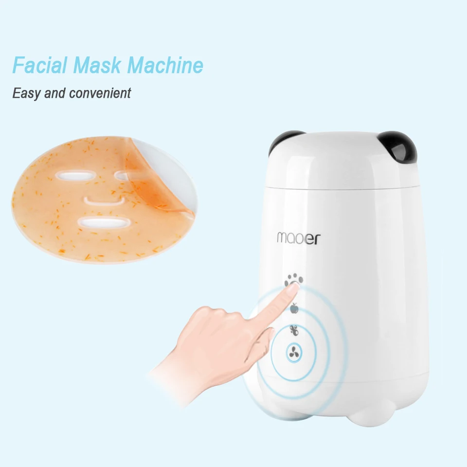 

Organic Fruit Vegetable Facial Mask Maker Face Mask Machine Skin Beauty Care Tool DIY Automatic Natural Body Health Care SPA